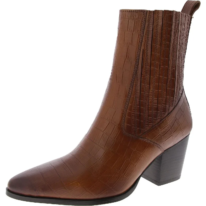 Boots for casual hikes-Journee Signature Womens Pull On Pointed Toe Mid-Calf Boots