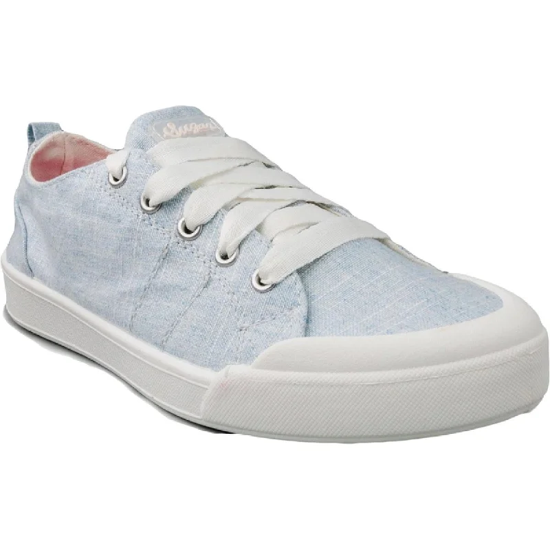 Athletic shoes with balanced solesSugar Womens Sgr-Festival Canvas Lace Up Casual and Fashion Sneakers