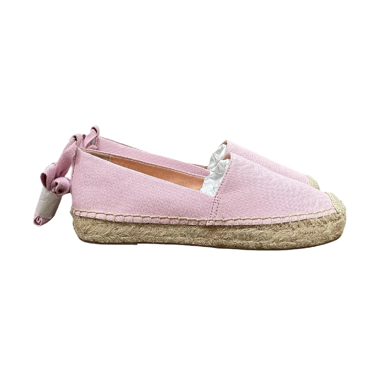 flats with city views-Pink Shoes Flats By J. Crew, Size: 8.5