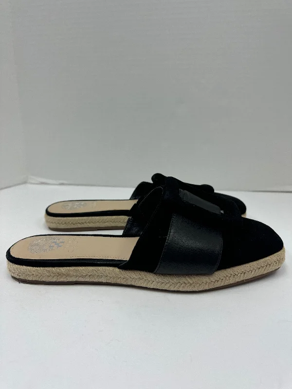 budget flats with views-Black Shoes Flats Vince Camuto, Size 9