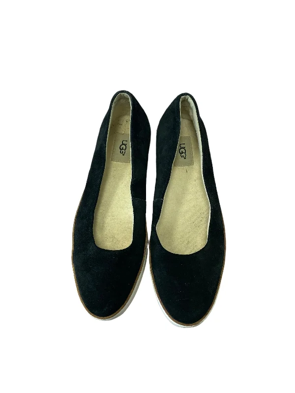 luxury flats with concierge-Black Shoes Flats Ugg, Size 11