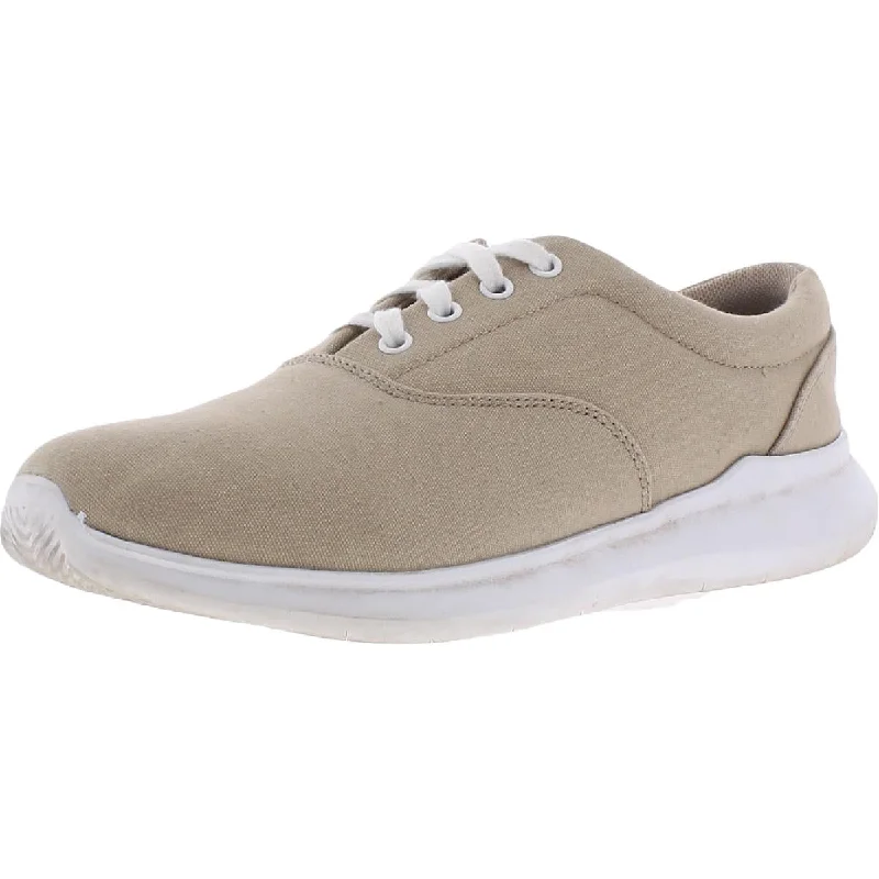 Athletic shoes with cozy collarsPropet Womens Flicker Canvas Low Top Casual and Fashion Sneakers