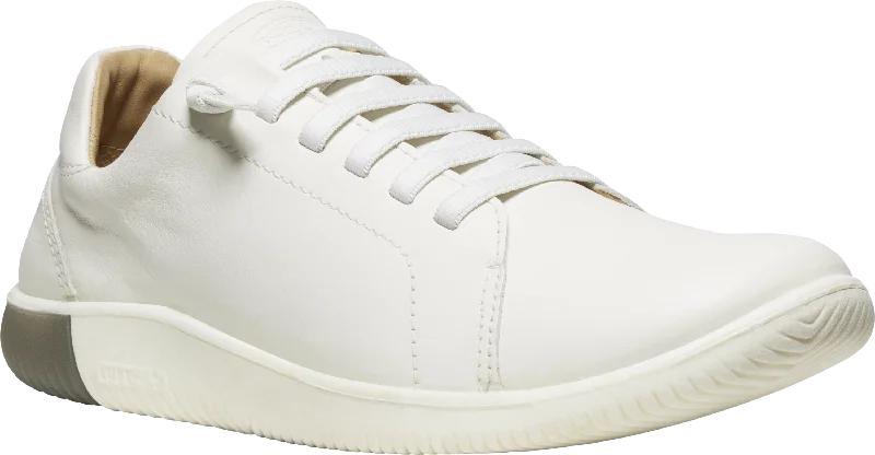 Athletic shoes with seamless constructionKeen KNX Leather Sneaker Star White Women's