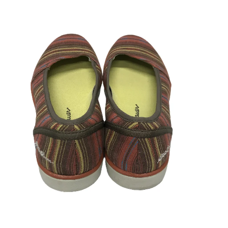 urban flats near markets-Multi-colored Shoes Flats By Eddie Bauer, Size: 9.5