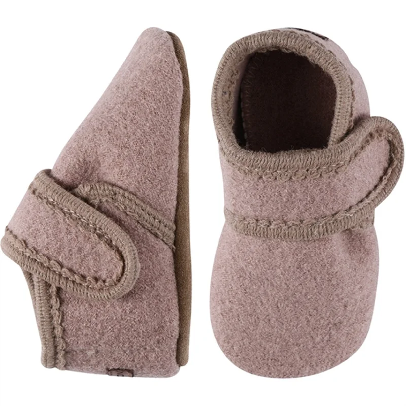 trendy slippers with flair-MELTON Wool Slippers Classic Fawn