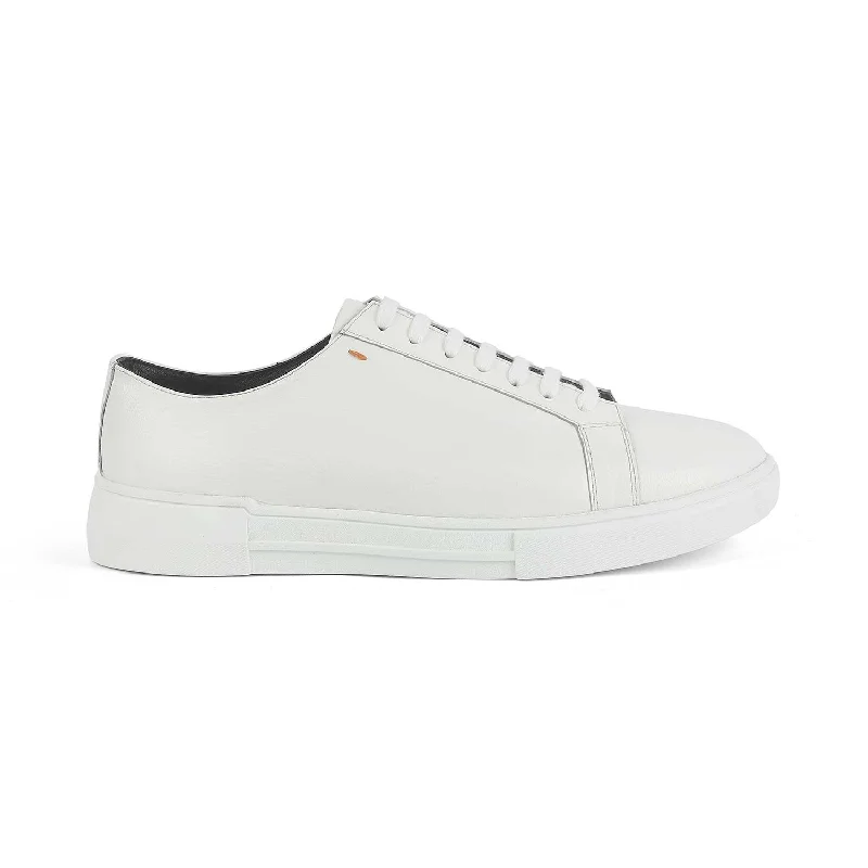 Athletic shoes with cozy collarsTresmode Vaggio White Men's Sneakers