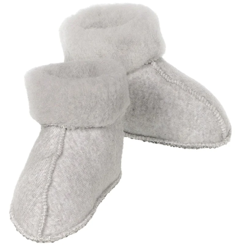 metallic slippers for gleam-Alwero Slippers Melo Light Grey