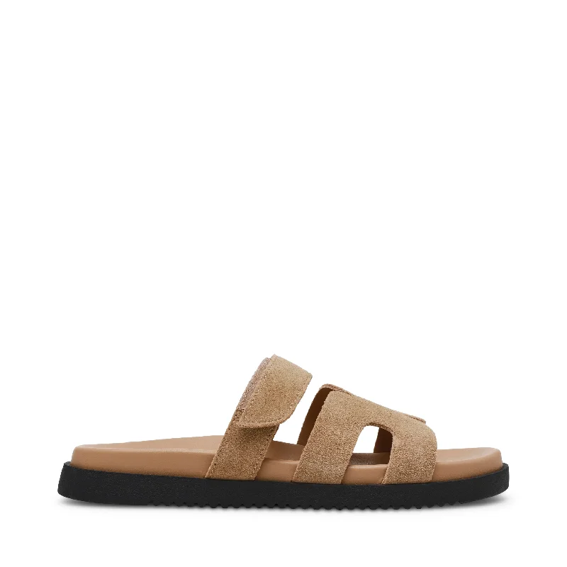 waterproof sandals for rivers-Missile-E Sandal SAND SUEDE