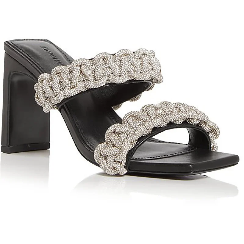 sandals with platform heels-Jonathan Simkhai Womens  Slide On Slide Sandals