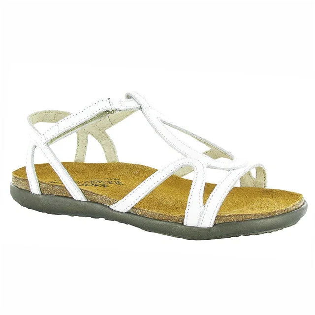 Naot Dorith Sandal White Leather (Women's)