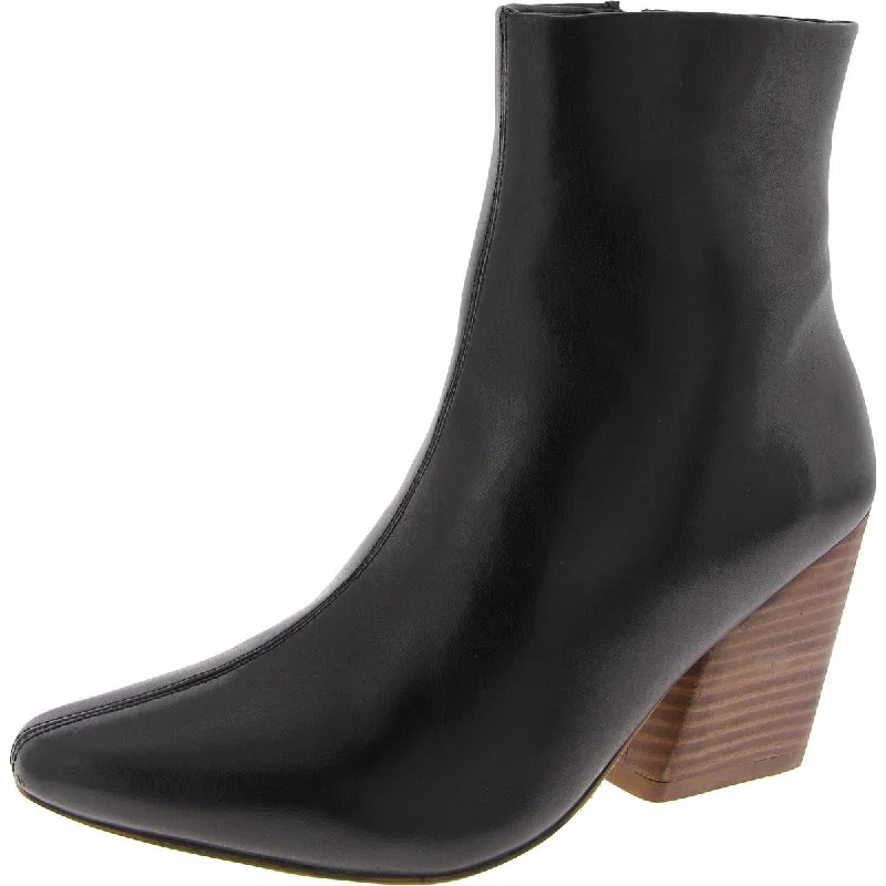 Boots with chunky heels-Journee Signature Womens Hydra Zip Up Slip On Mid-Calf Boots