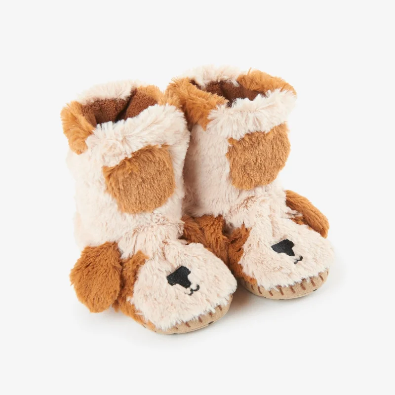 designer slippers rare-Hatley Puppy Slippers