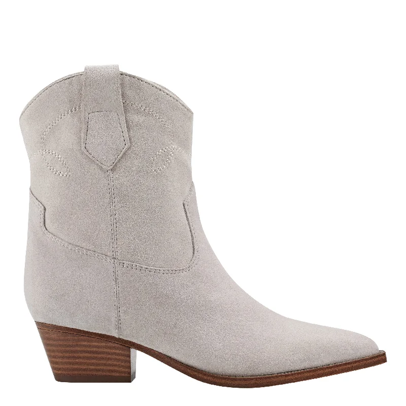 Boots for ankle snap-Nonie Western Ankle Bootie