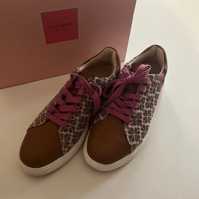 flats with smart technology-Floral Shoes Flats Oxfords & Loafers Kate Spade, Size 9