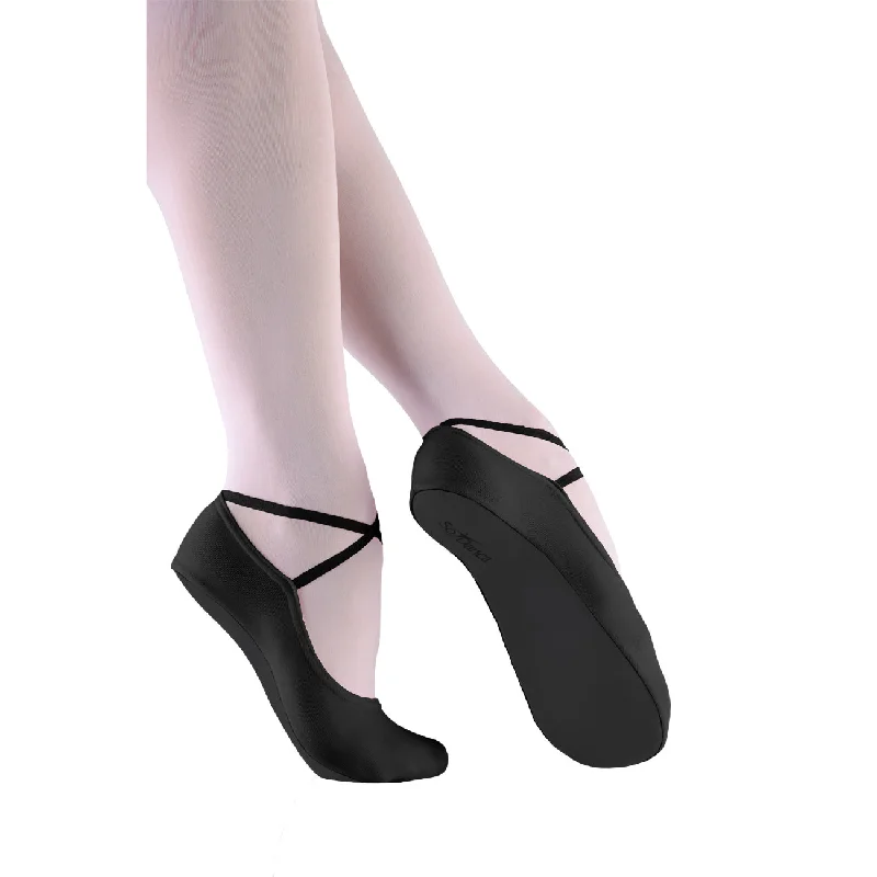 adjustable slippers for tweak-So Danca Girls’ Black Gym Slippers