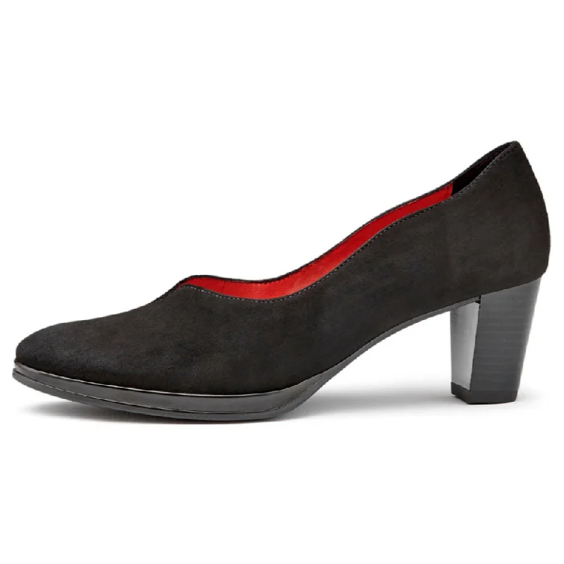 Ara Odina Black Suede Pump (Women's)