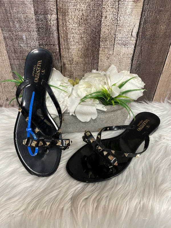 sandals with anti-slip grip-Sandals Luxury Designer By Valentino  Size: 11