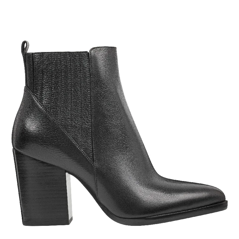 Boots with plush lining-Alva Pointy Toe Bootie