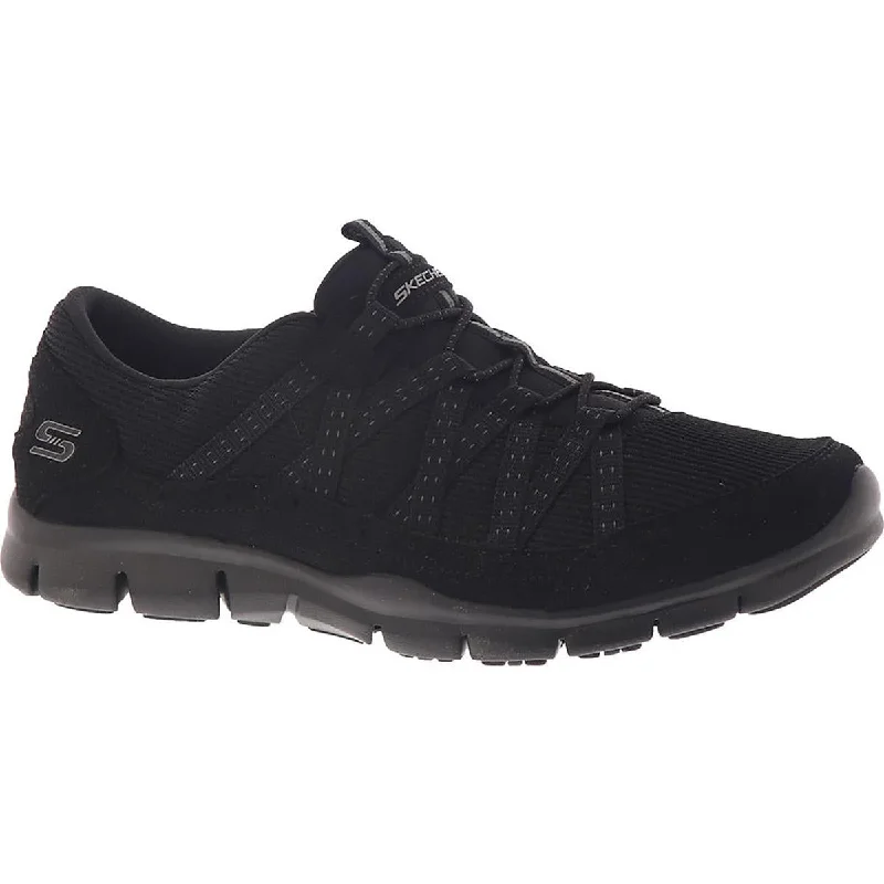 Athletic shoes for light feelSkechers Womens Gratis- Strolling Memory Foam Slip On Athletic Shoes