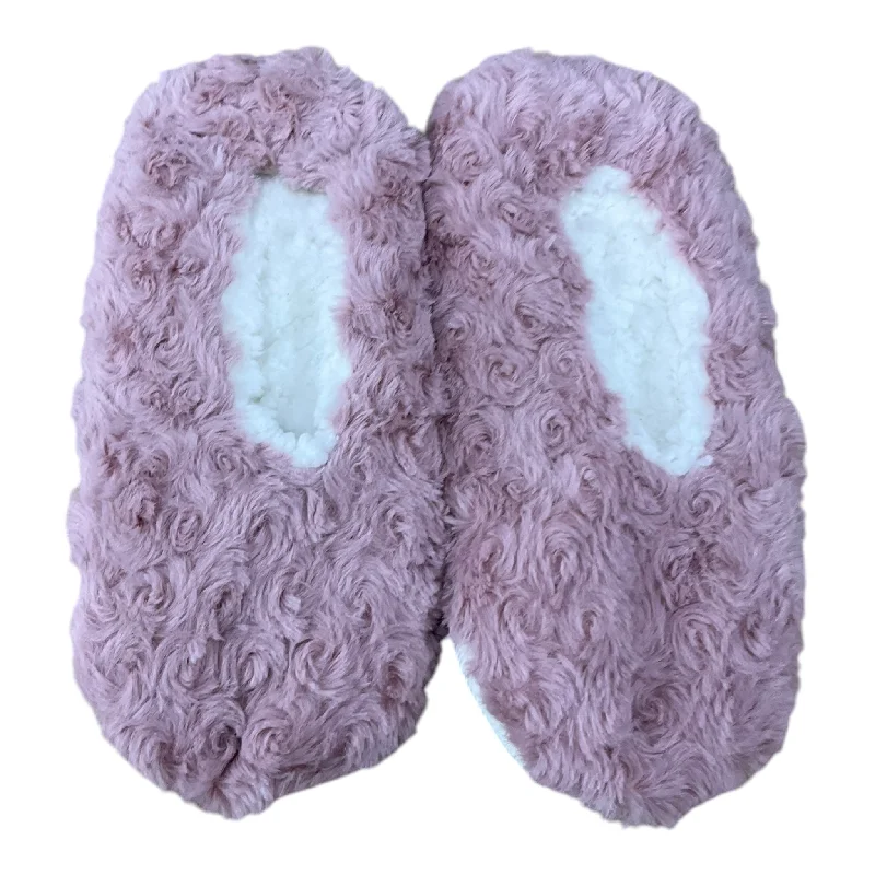 slip-resistant slippers for wet-Slippers By Charter Club In Pink