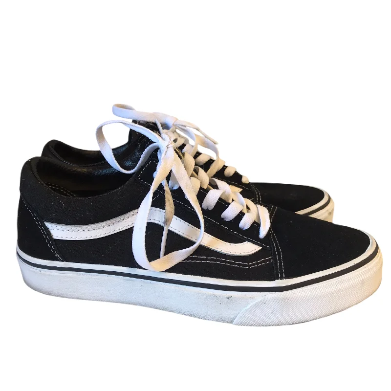 Athletic shoes with light meshShoes Sneakers By Vans In Black, Size: 7