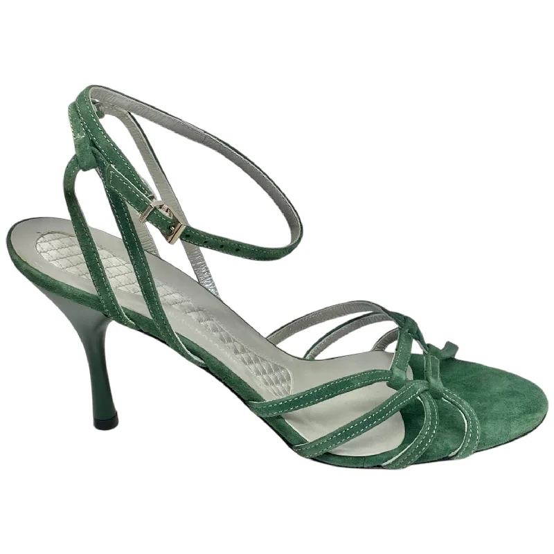 green high heels charm-Shoes Heels Stiletto By Bcbgmaxazria In Green, Size: 7.5