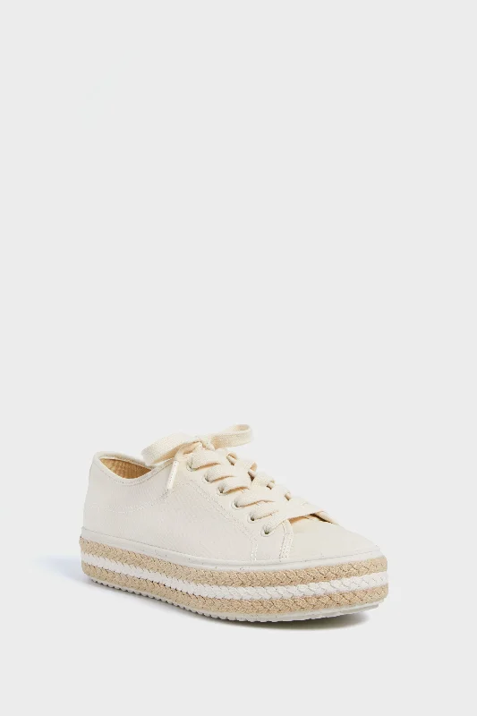 Athletic shoes with soft paddingCream Taylor Sneaker