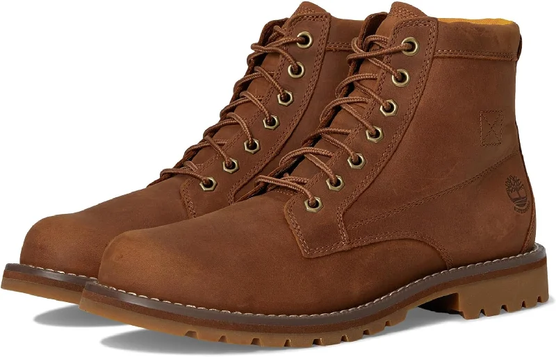 Boots with sleek heels-Timberland Men's Redwood Falls Waterproof Fashion Boot, Saddle