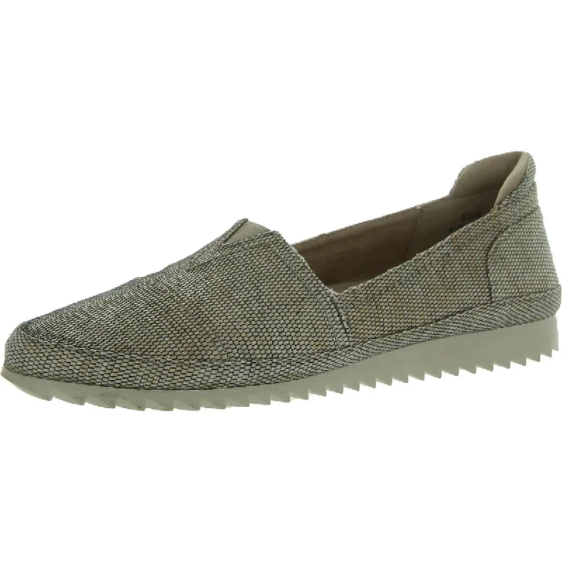 Womens Woven Round toe Flat Shoes