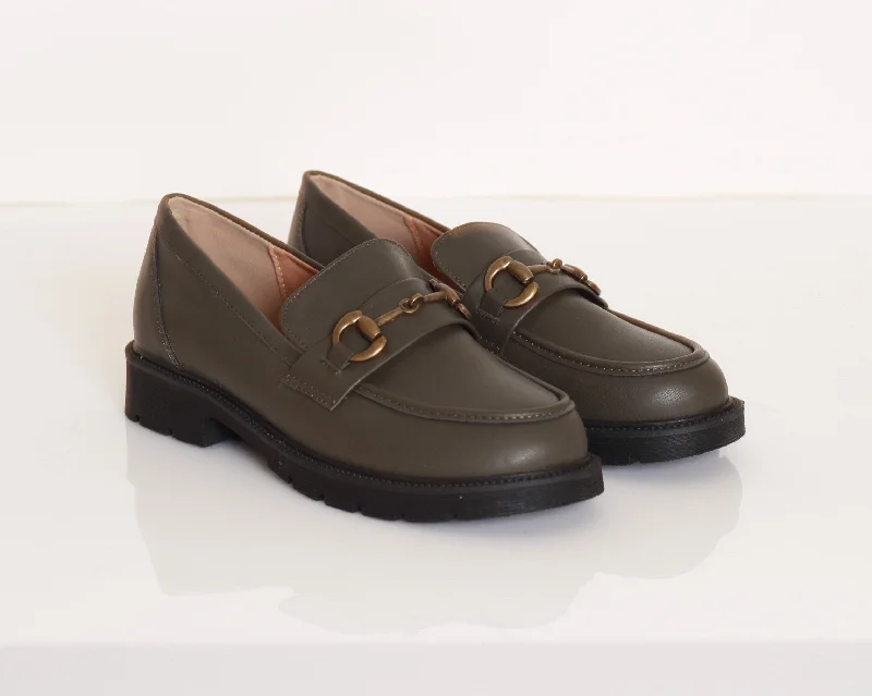 Loafers for wide feet comfortEQUIPE Buckle Loafers