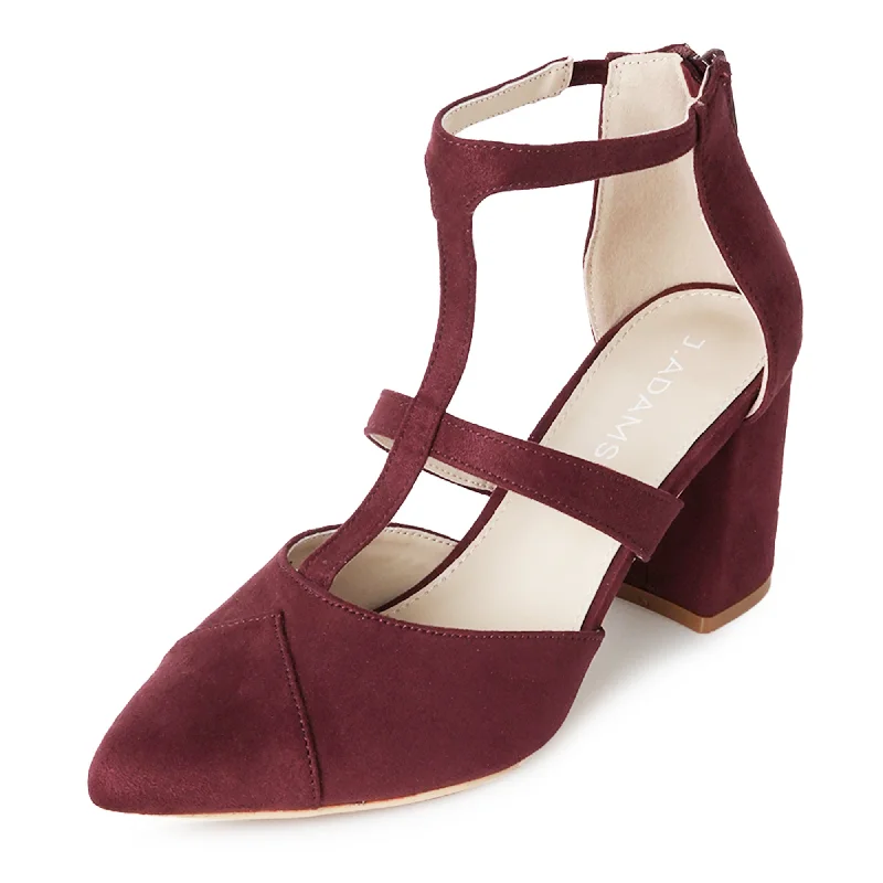 premium high heels elite-Michelle | Burgundy