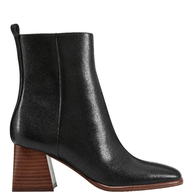 Boots in amber-Floria Square Toe Bootie