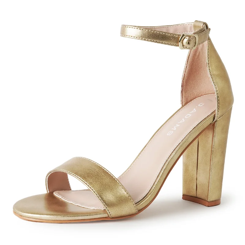 supportive high heels lift-Shirley | Gold