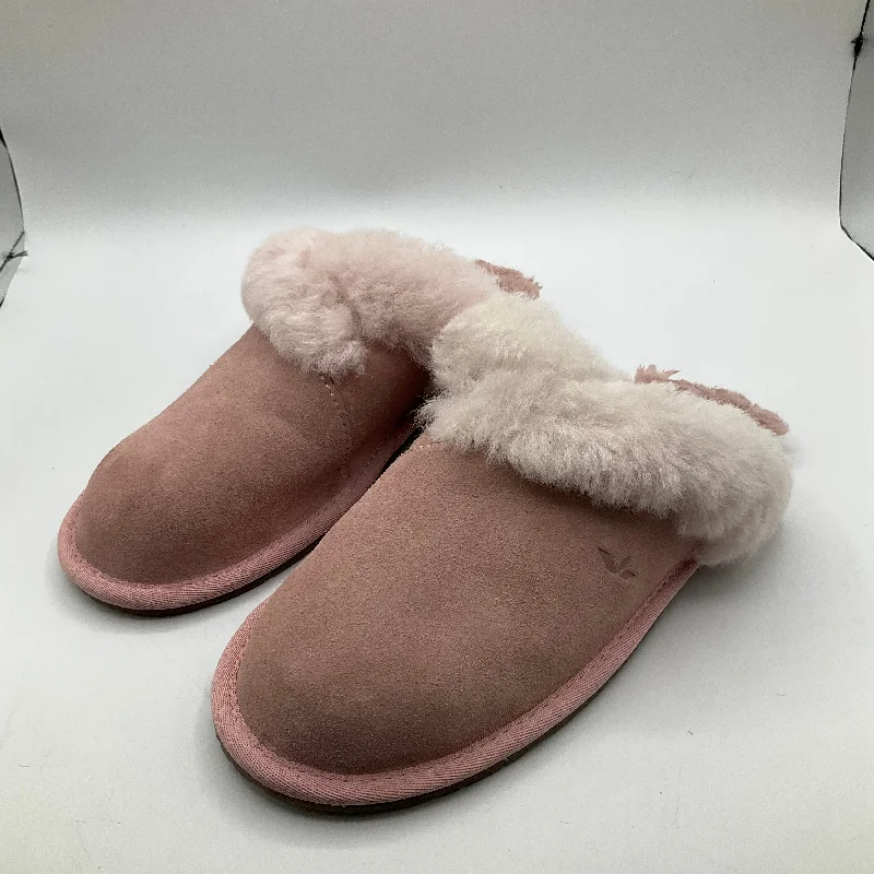 tan slippers for light-Slippers By Koolaburra By Ugg In Pink