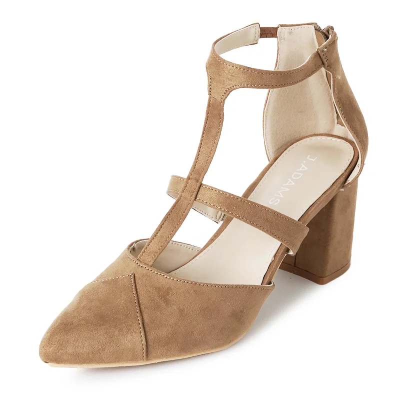 non-slip high heels traction-Michelle | Tan