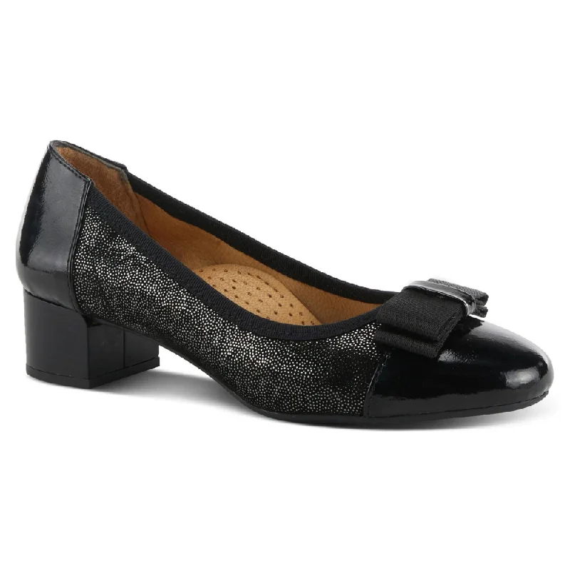 Spring Step Paulette Black Patent Leather Pump (Women's)