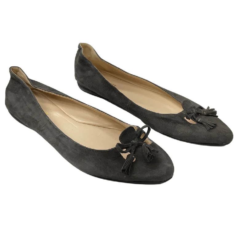 flats near scenic parks-Shoes Flats By Nine West In Grey, Size: 10