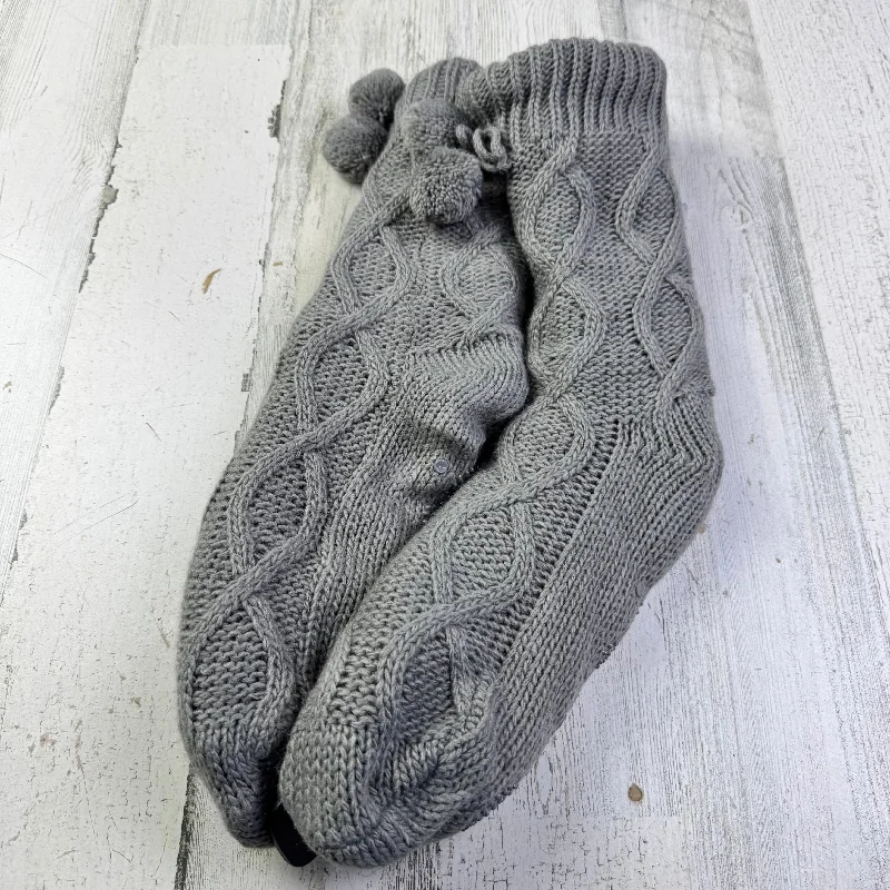 affordable slippers free shipping-Slippers By Muk Luks In Grey