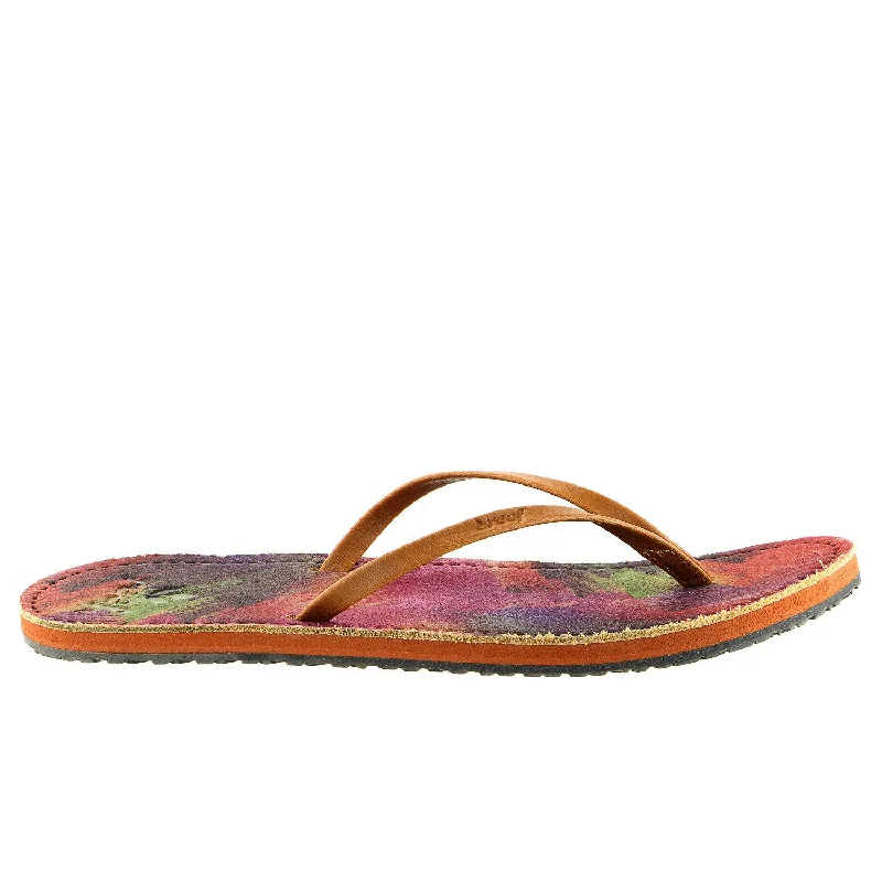 cozy sandals with straps-Reef Caribe Uptown Flip Flop Sandal - Multi - Womens