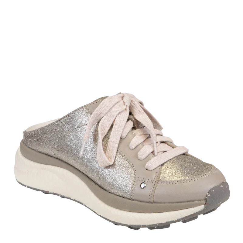 Athletic shoes with even cushioningSWIFTSTEP in GREY SILVER Backless Sneakers