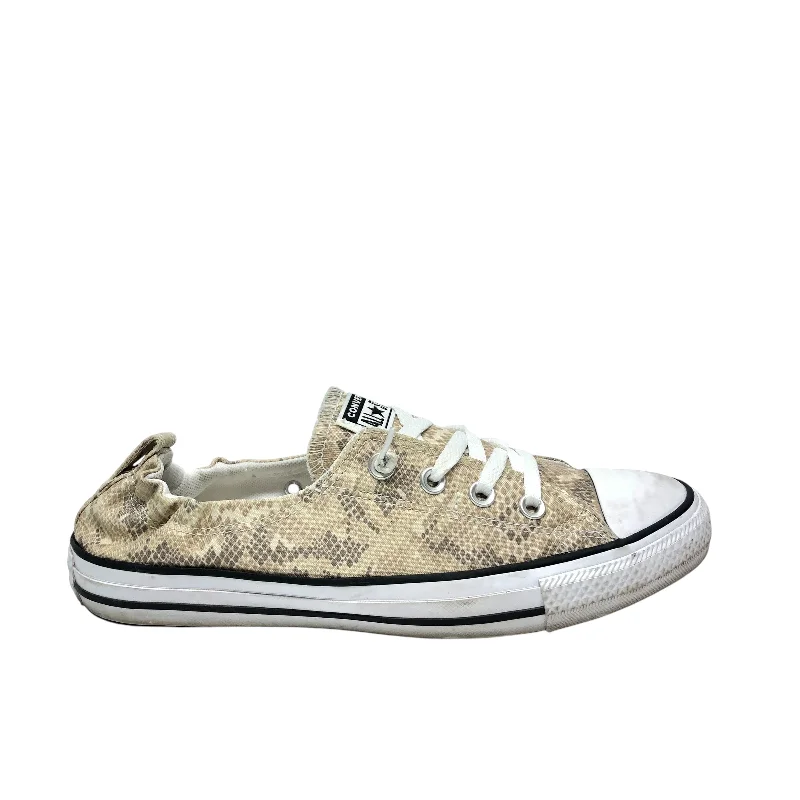 Athletic shoes with airy fabricShoes Sneakers By Converse In Beige, Size: 10