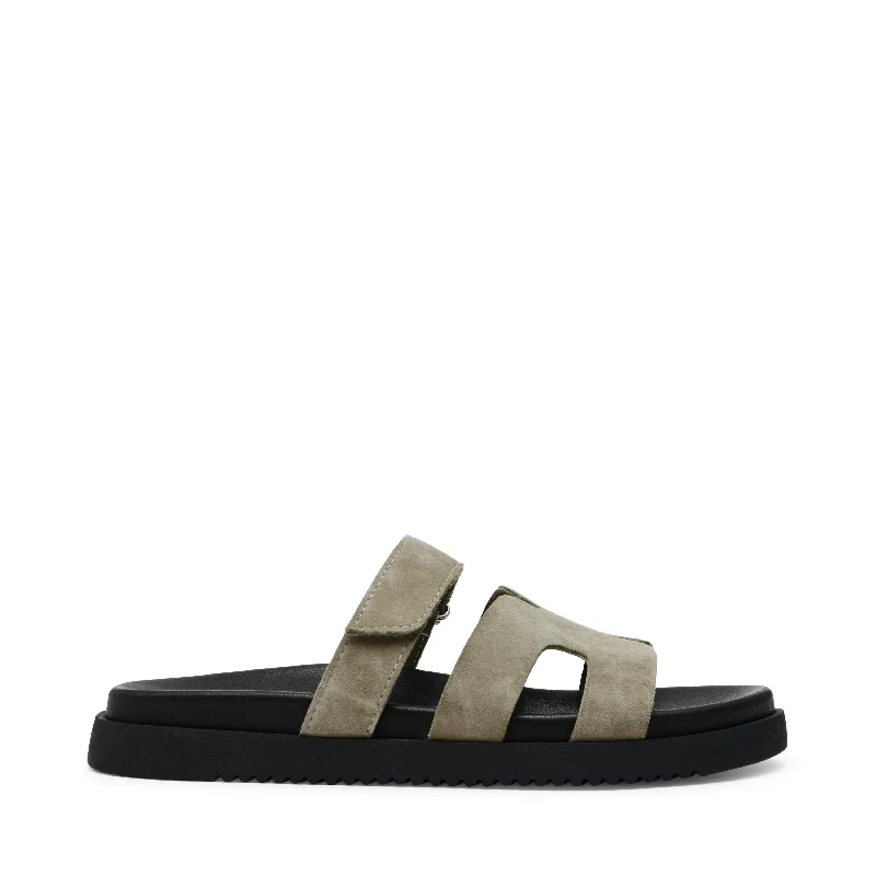 luxury sandals with studs-Missile-E Sandal GREY SAGE