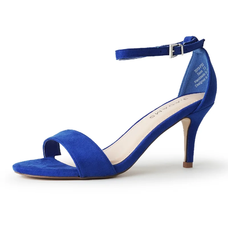 handmade high heels unique-Dove | Blue Suede