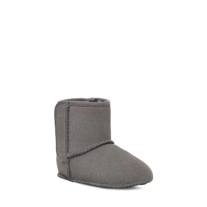 Boots with fun heels-UGG Unisex-Baby Baby Classic Boot, Grey Infant