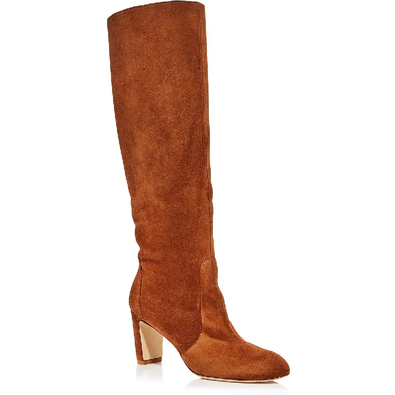 Boots with mid-calf height-Stuart Weitzman Womens vida75         Pull On Tall Knee-High Boots