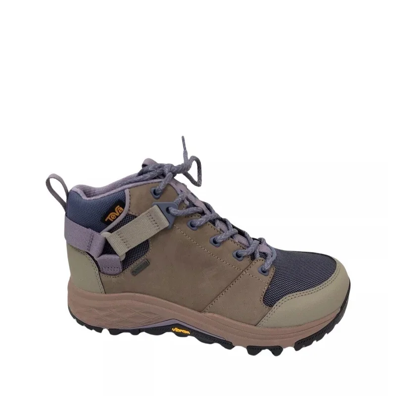 Boots with reinforced toes-Women's Shoes Teva GRANDVIEW GTX Waterproof Hiking Boots 1106832 DESERT TAUPE