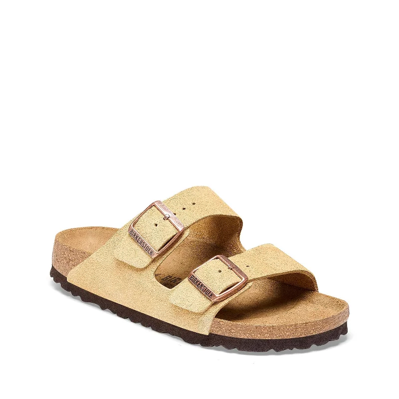 new sandals with comfort-Women's Shoes Birkenstock ARIZONA Slide Sandals 1026190 LATTE CREAM