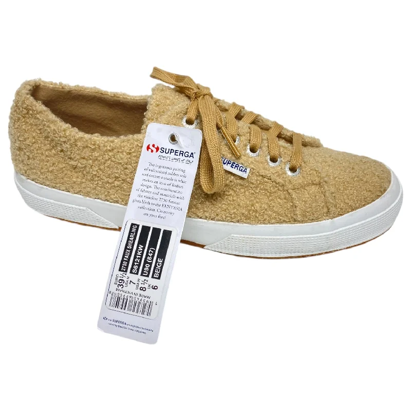 Athletic shoes with bendy uppersShoes Sneakers By Superga In Tan, Size: 7