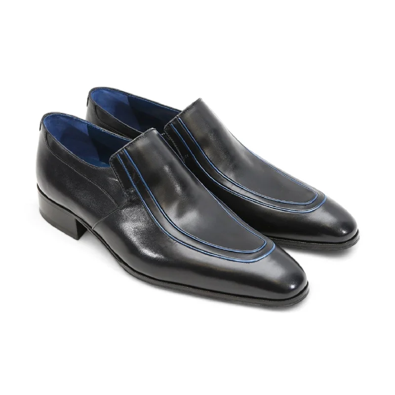 Loafers with padded collarsArtioli Cesare Men's Shoes Calf-Skin Leather Loafers (ART1007)