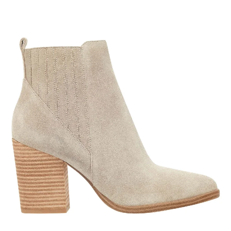 Boots with matte finish-Alva Pointy Toe Bootie